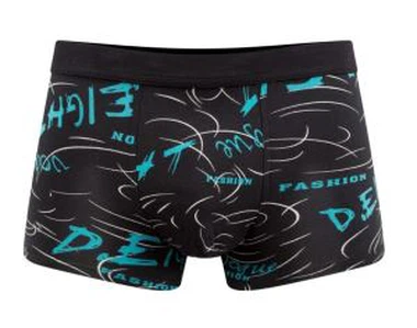 대량 통기성 통기성 인쇄 남자 복 서 브리프
