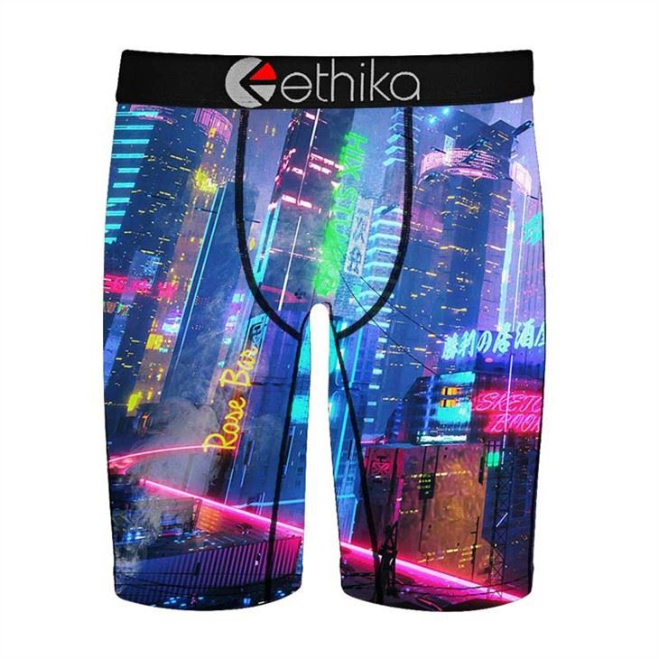 Digital pattern print cotton male pants earth color night fashion design seamless custom color pattern printing oem odm service