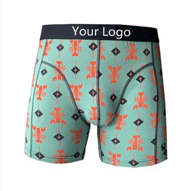 Men's Cotton Shorts Underwear Boxer Briefs